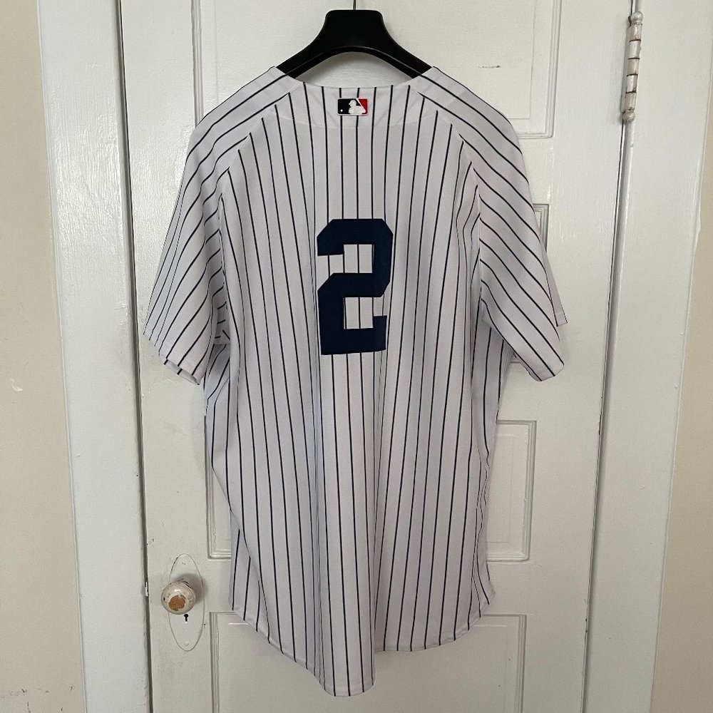 Authentic Derek Jeter Yankees Jersey - Majestic Size 52